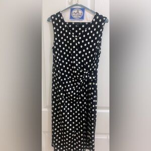 Black and White Polka Dot Dress